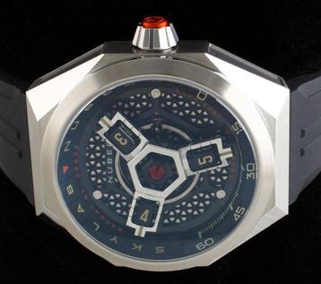 Nubeo - SKYLAB - Automatic - RED STEEL: Limited Edition