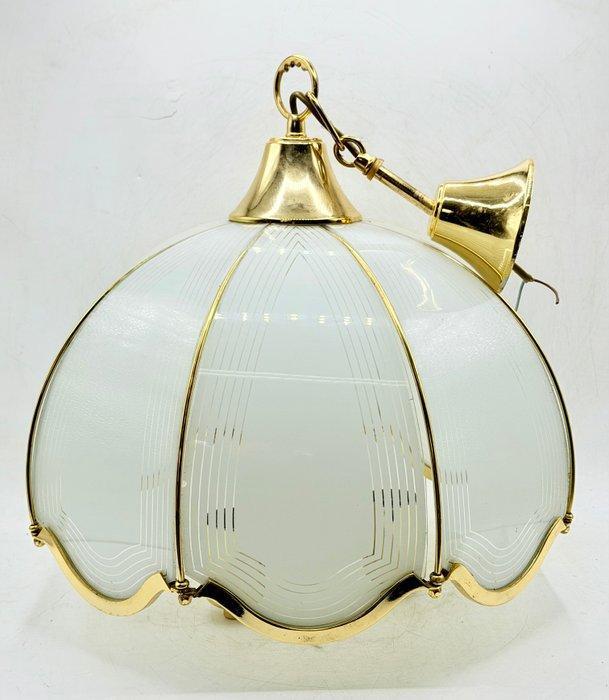 Plafondlamp - Petalen - Messing, Kristal, Huis en Inrichting, Overige Huis en Inrichting