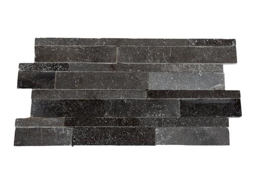 Natuurstenen steenstrips Black Bluestone Split - 61x15 cm, Doe-het-zelf en Bouw, Tegels, Minder dan 20 cm, 60 cm of meer, 10 m² of meer