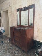 Commode - Hout, Marmer, Messing