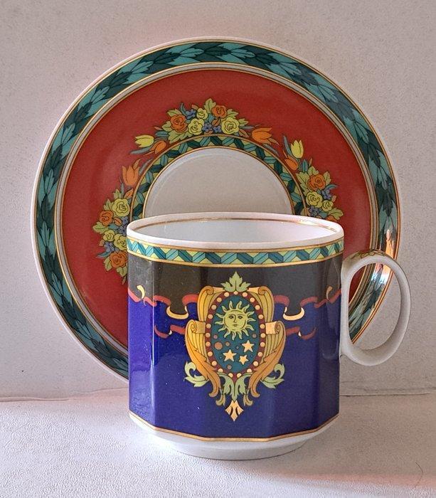 Rosenthal - Gianni Versace - Kop en schotel - Versace, Antiquités & Art, Antiquités | Verre & Cristal