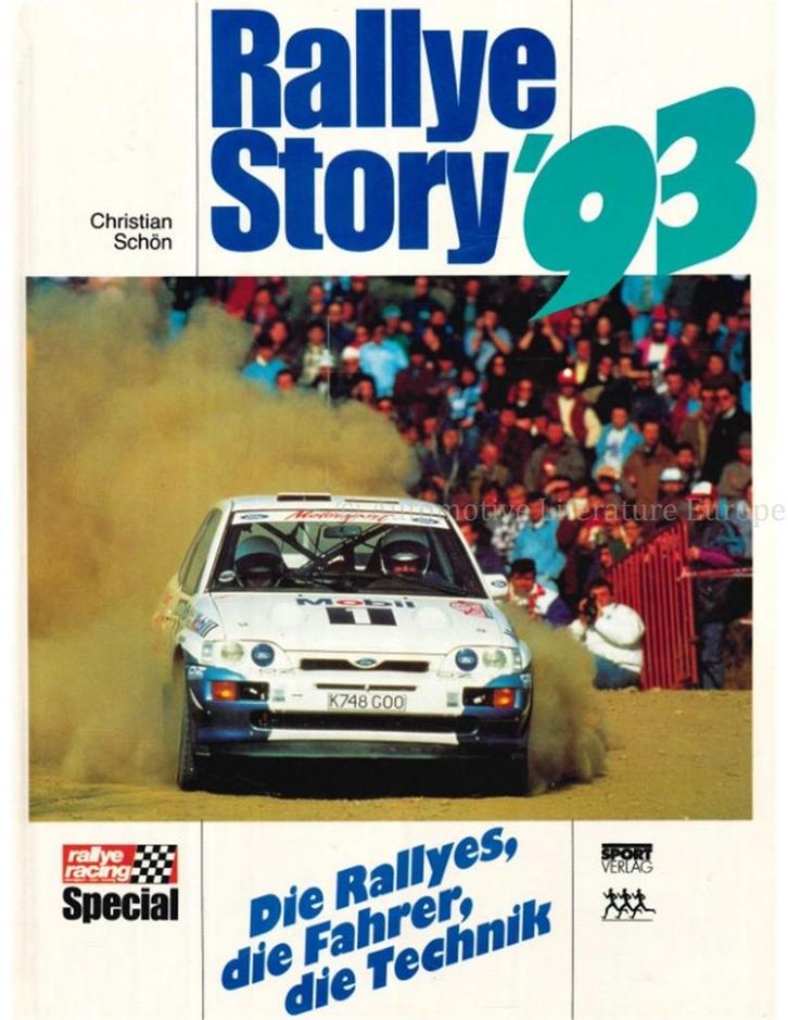 RALLYE STORY 93 (handtekening Janina Depping), Livres, Autos | Livres