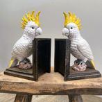 Serre-livres - Cacatoès - Fonte, Antiquités & Art