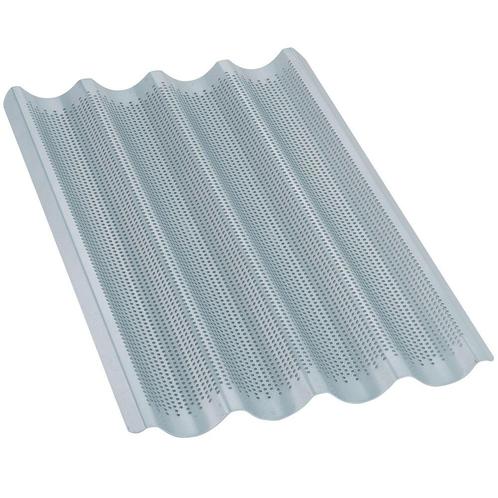 Bakplaat GN 1/1 Voor Stokbrood, Geperforeerd In Aluminium, Zakelijke goederen, Horeca | Overige, Ophalen of Verzenden
