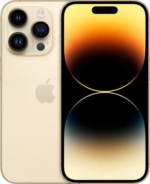 Apple iPhone 14 Pro 128GB Goud met GARANTIE & verzending, Télécoms, Téléphonie mobile | Apple iPhone, Enlèvement ou Envoi