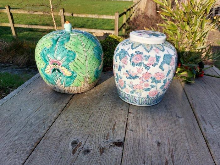 Bloempot (2) - Porselein, Antiek en Kunst, Curiosa en Brocante