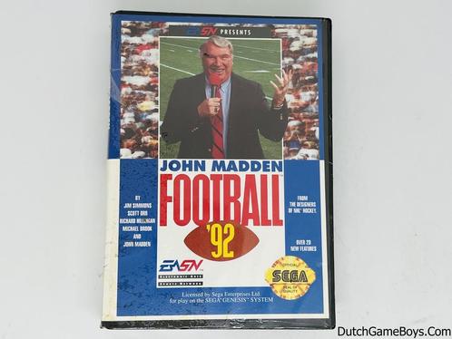 Sega Genesis - John Madden Football 92 - New & Sealed, Games en Spelcomputers, Spelcomputers | Sega, Gebruikt, Verzenden