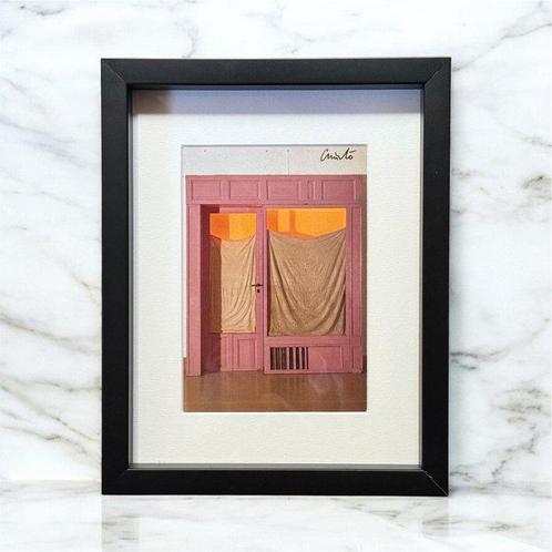 Christo & Jeanne-Claude (1935-2020) - Purple store front, Antiek en Kunst, Antiek | Overige Antiek