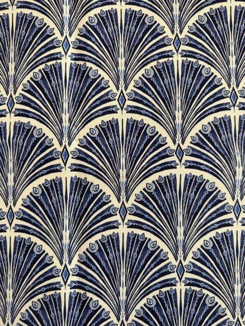 Tissu élégant avec un motif global de feuilles de Ginkgo, Antiek en Kunst, Antiek | Tapijten, Tafelkleden en Textiel