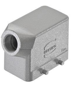 Harting 10B Zij-Ingang Kap M20 Aluminium - 19300101520, Doe-het-zelf en Bouw, Elektriciteit en Kabels, Verzenden