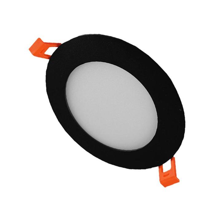 IP44 LED Downlight 6W 12cm Zwart 4000K, Tuin en Terras, Buitenverlichting, Nieuw, Led, Netvoeding, Verzenden