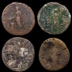 Romeinse Rijk Lote de 4 monedas Sestercios y Ases