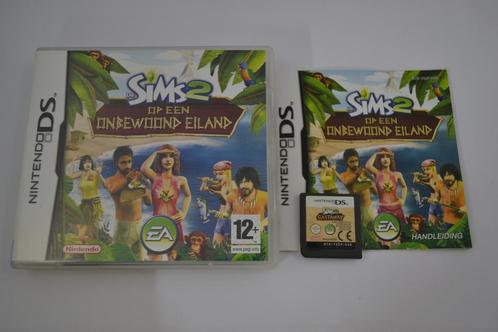 De Sims 2 - Op Een Onbewoond Eiland (DS HOL), Games en Spelcomputers, Games | Nintendo DS