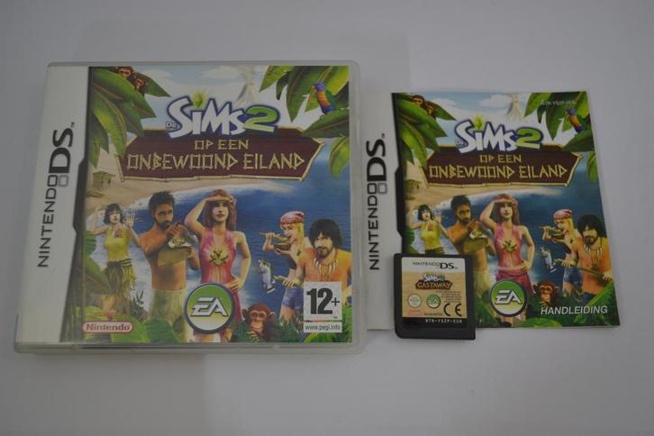 De Sims 2 - Op Een Onbewoond Eiland (DS HOL), Games en Spelcomputers, Games | Nintendo DS