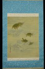 Absolute Auction – “Turtles in Flowing Water” – Meiji to, Antiek en Kunst