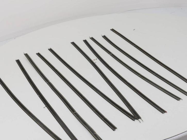 Schaal N-spoor 1:160 Atlas flexibele rails +/- 7.5 meter..., Hobby en Vrije tijd, Modeltreinen | N-Spoor, Rails, Gebruikt, Analoog