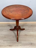 Bijzettafel - Hout - Verfijnde ronde bijzettafel met een
