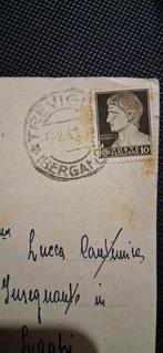 Italië - Zeldzame fascistische propagandakaart (1929/1941) –, Verzamelen, Gelopen