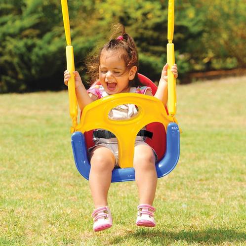 vidaXL Schommelzitje voor kinderen 3-in-1 29x40x39,5 cm, Kinderen en Baby's, Speelgoed | Buiten | Speeltoestellen, Nieuw, Verzenden