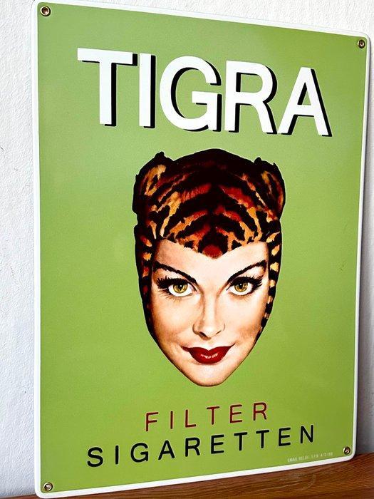 Emaillerie Belge - No reserve-Groot emaille reclamebord, Antiek en Kunst, Antiek | Wandborden en Tegels