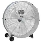 vidaXL Trommelventilator met wiel 79 x 37 x 82 cm Aluminium, Elektronische apparatuur, Airco's, Verzenden, Nieuw