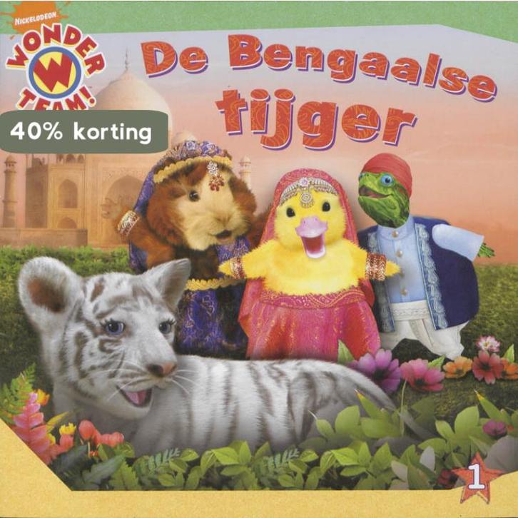 De bengaalse tijger / Wonder team! / 1 9789051595871, Boeken, Kinderboeken | Kleuters, Gelezen, Verzenden
