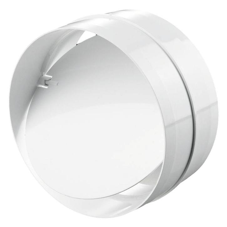 Kunststof terugslagklep (vlinderklep) - aansluitmaat Ø 100mm, Doe-het-zelf en Bouw, Ventilatie en Afzuiging, Nieuw, Verzenden