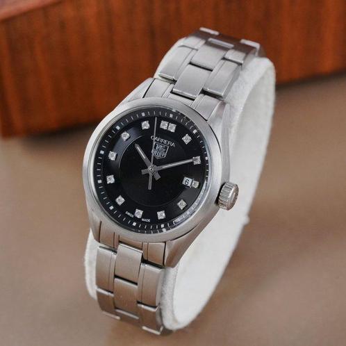 TAG Heuer - Carrera Lady Diamond - WV1410.BA0793 - Dames -, Handtassen en Accessoires, Horloges | Antiek