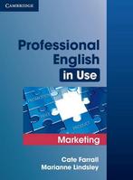 Professional English in Use Marketing 9780521702690, Boeken, Verzenden, Gelezen, Cate Farrall
