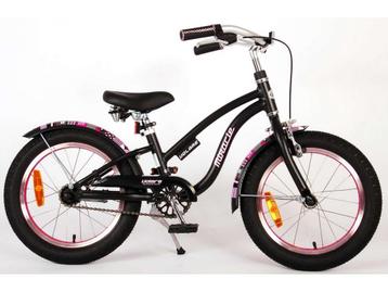 Volare Miracle Cruiser - Kinderfiets - 16 inch - Matzwart - beschikbaar voor biedingen