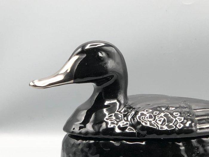 Michel Caugant - Keukencontainer - Eend - Keramiek - Terrine, Antiquités & Art, Antiquités | Ustensiles de cuisine