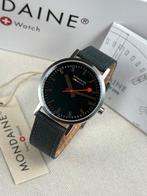 Mondaine - Classic Green - Sans Prix de Réserve -, Handtassen en Accessoires, Horloges | Heren, Nieuw