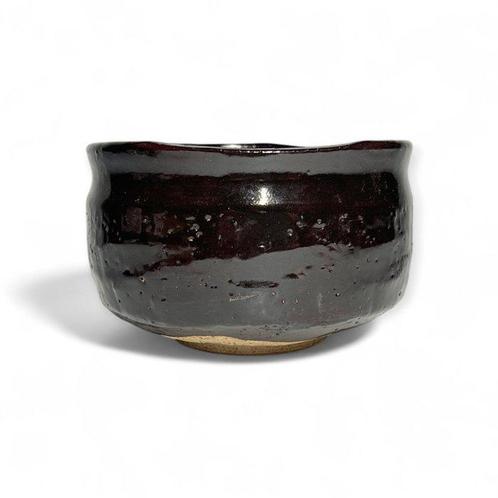 Bol en porcelaine rare Kaminari Black Oribe avec boîte, Antiek en Kunst, Antiek | Overige Antiek