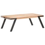 vidaXL Salontafel 114x65x40 cm massief mangohout, Verzenden, Nieuw