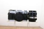 Canon AE-1 + FD 1,8/50//Soligor 2.8/35 Single lens reflex, Audio, Tv en Foto, Fotocamera's Analoog, Nieuw