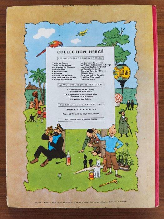 Tintin T7 - Le sceptre dOttokar (B24) - C - 1 Album - 1958, Boeken, Stripverhalen