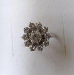 Bague - 18 carats Or blanc Diamant (Naturelle) - Diamant, Handtassen en Accessoires, Ringen, Nieuw