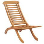 vidaXL Tuinstoel inklapbaar 50x90x69 cm massief teakhout, Tuin en Terras, Tuinstoelen, Verzenden, Nieuw