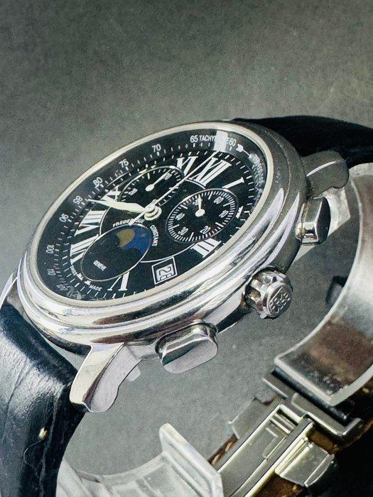 Frédérique Constant - Geneve Chronograph - Zonder, Handtassen en Accessoires, Horloges | Heren