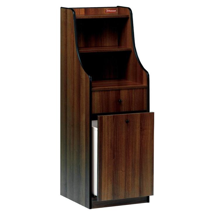 Dienstmeubel | Gemelamineerd Hout (Wengé) | 2 Laden + 2, Zakelijke goederen, Horeca | Keukenapparatuur, Nieuw in verpakking, Verzenden