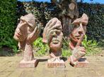 Beeldje - Hear no evil see no evil speak no evil (3) - IJzer