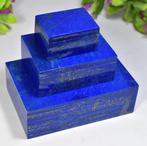 3-delige set lapis lazuli Sieradendozen - Hoogte: 49 mm -
