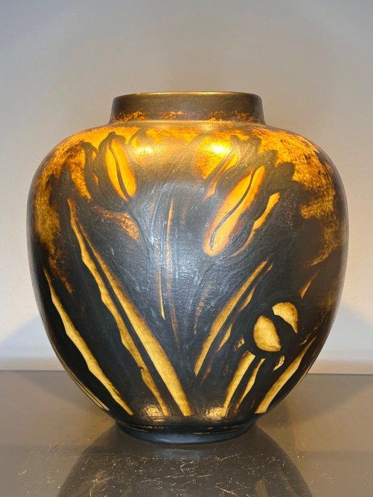 Keramis, Keramis Boch, Boch Frères - Charles Catteau - Vase, Antiquités & Art, Antiquités | Verre & Cristal