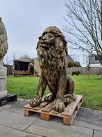 Statue, XL Giant Gold Lion - 135 cm - Résine