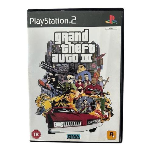 Grand Theft Auto III (GTA 3) (Zonder Kaart) (PS2), Games en Spelcomputers, Games | Sony PlayStation 2, Verzenden