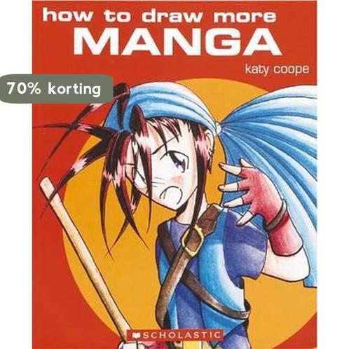 How to Draw More Manga 9780439585606 Katy Coope, Boeken, Overige Boeken, Gelezen, Verzenden
