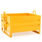 Stapelbak staal  L: 1200, B: 1000, H: 700 (mm) geel, Zakelijke goederen, Ophalen of Verzenden