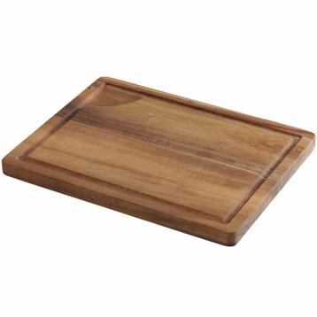 Serveerplank | EARTH | Acaciahout | Sapgeul | Per Stuk | beschikbaar voor biedingen