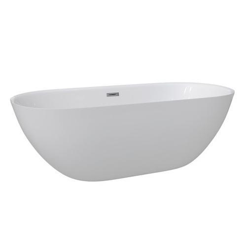 SALE - SALE - Stockholm 160 - Glans wit - Vrijstaand bad  -, Doe-het-zelf en Bouw, Sanitair, Nieuw, Ophalen of Verzenden