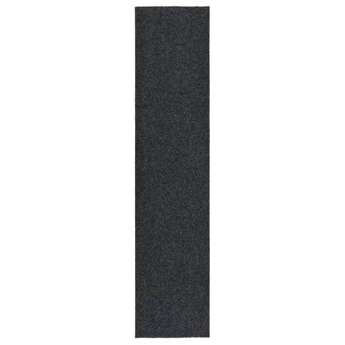 vidaXL Droogloopmat 100x450 cm antracietkleurig, Huis en Inrichting, Stoffering | Tapijten en Vloerkleden, Nieuw, Verzenden